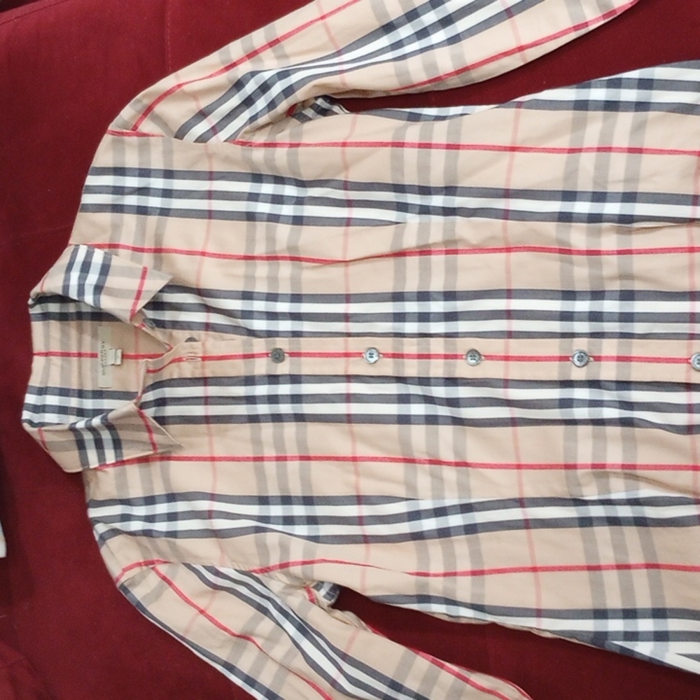 Authentic Burberry Brit button up shirt size small